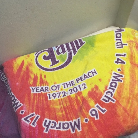 Allman Brothers Band Year Of The Peach Towel 1972-2012 Beacon Theatre - Picture 2 of 11